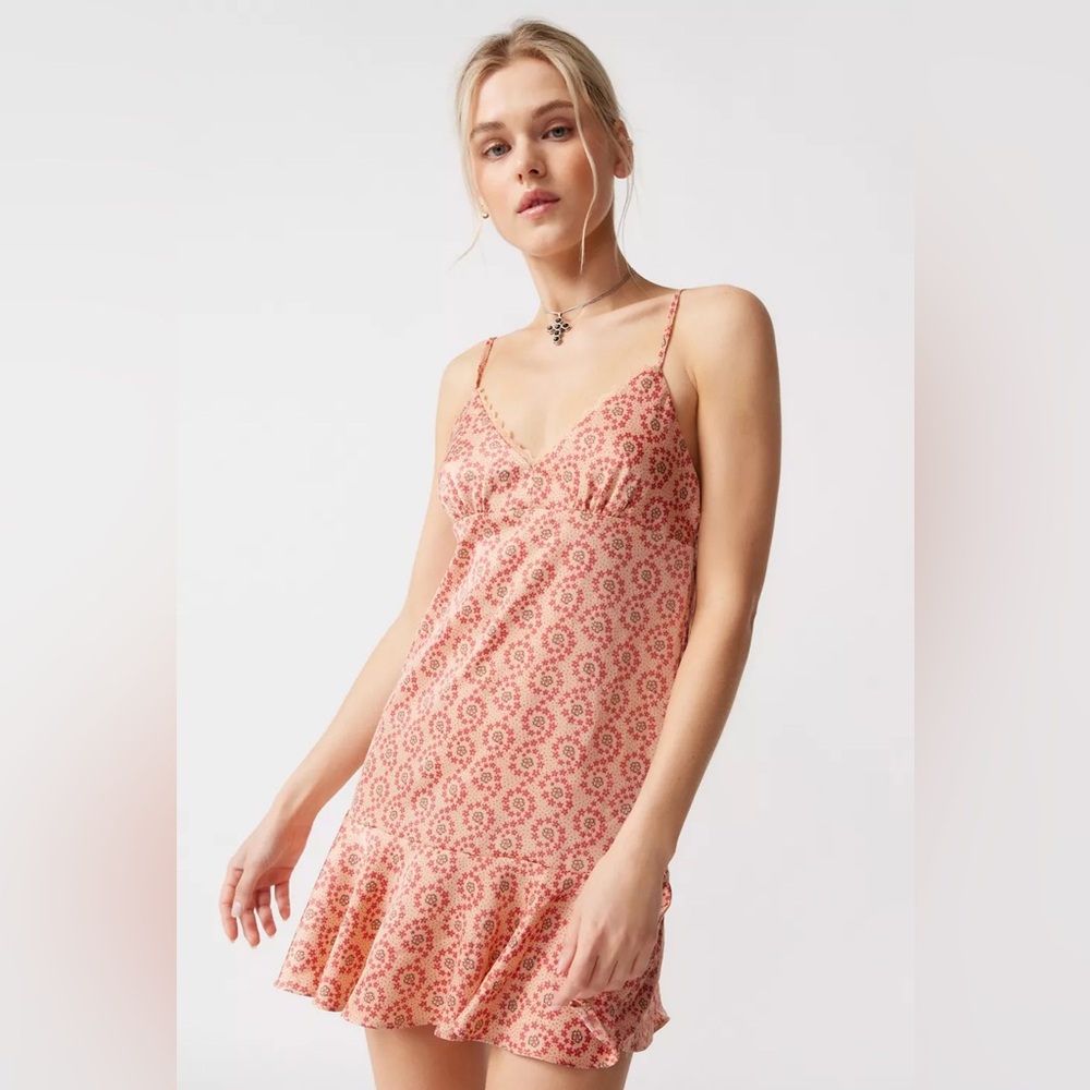 Kimchi Blue Urban Outfitters Floral Mini Dress